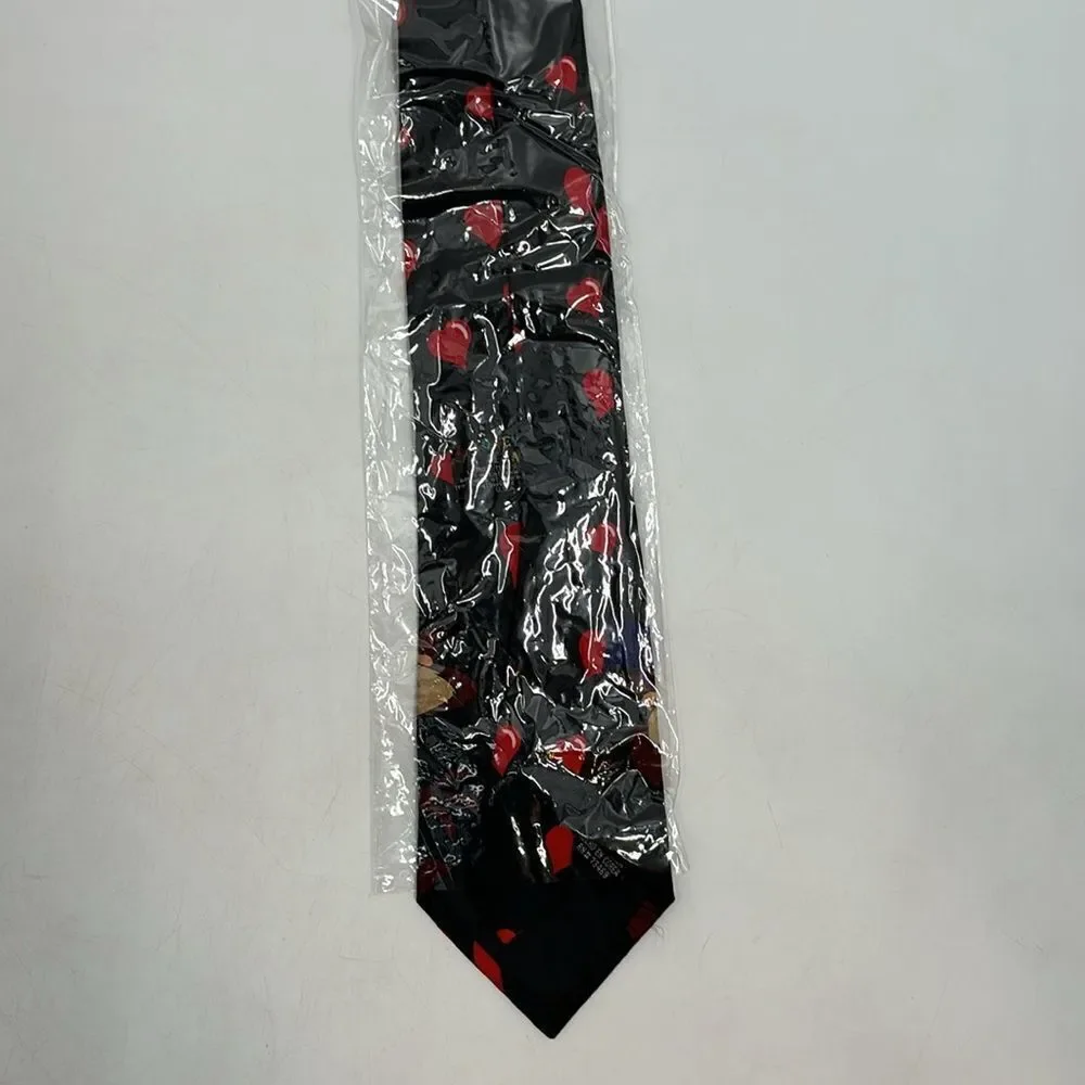 Vintage 1996 Looney Tunes Mania Valentines Tasmanian Devil Taz Neck Tie